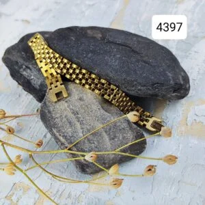 دستبند مردانه طلایی رولکس